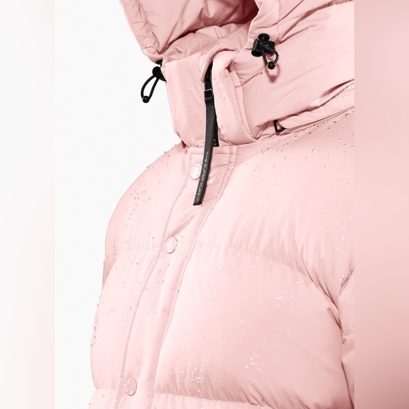 ARITZIA • The Super Puff Mid - cliMATTE RARE CHALK PINK XXS (2XS) TNA PARKA COAT - Picture 5 of 16